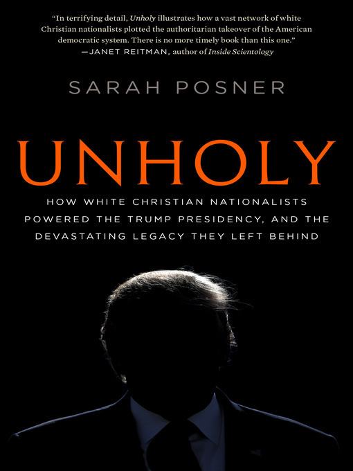Title details for Unholy by Sarah Posner - Wait list